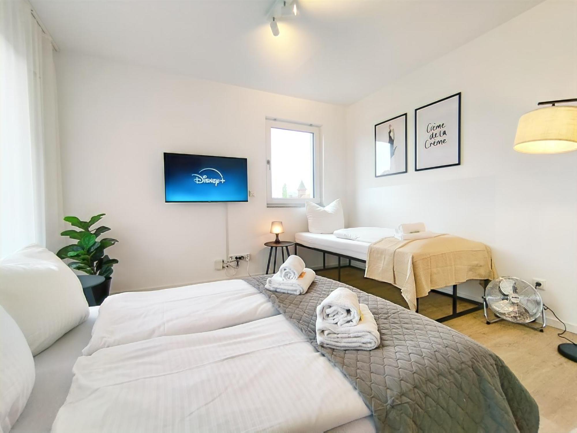 Bright Apartment Fuer Bis Zu 5 Erlangen Exterior foto
