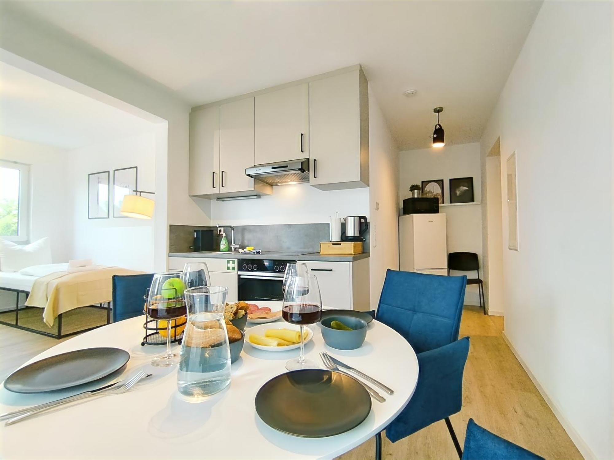 Bright Apartment Fuer Bis Zu 5 Erlangen Exterior foto