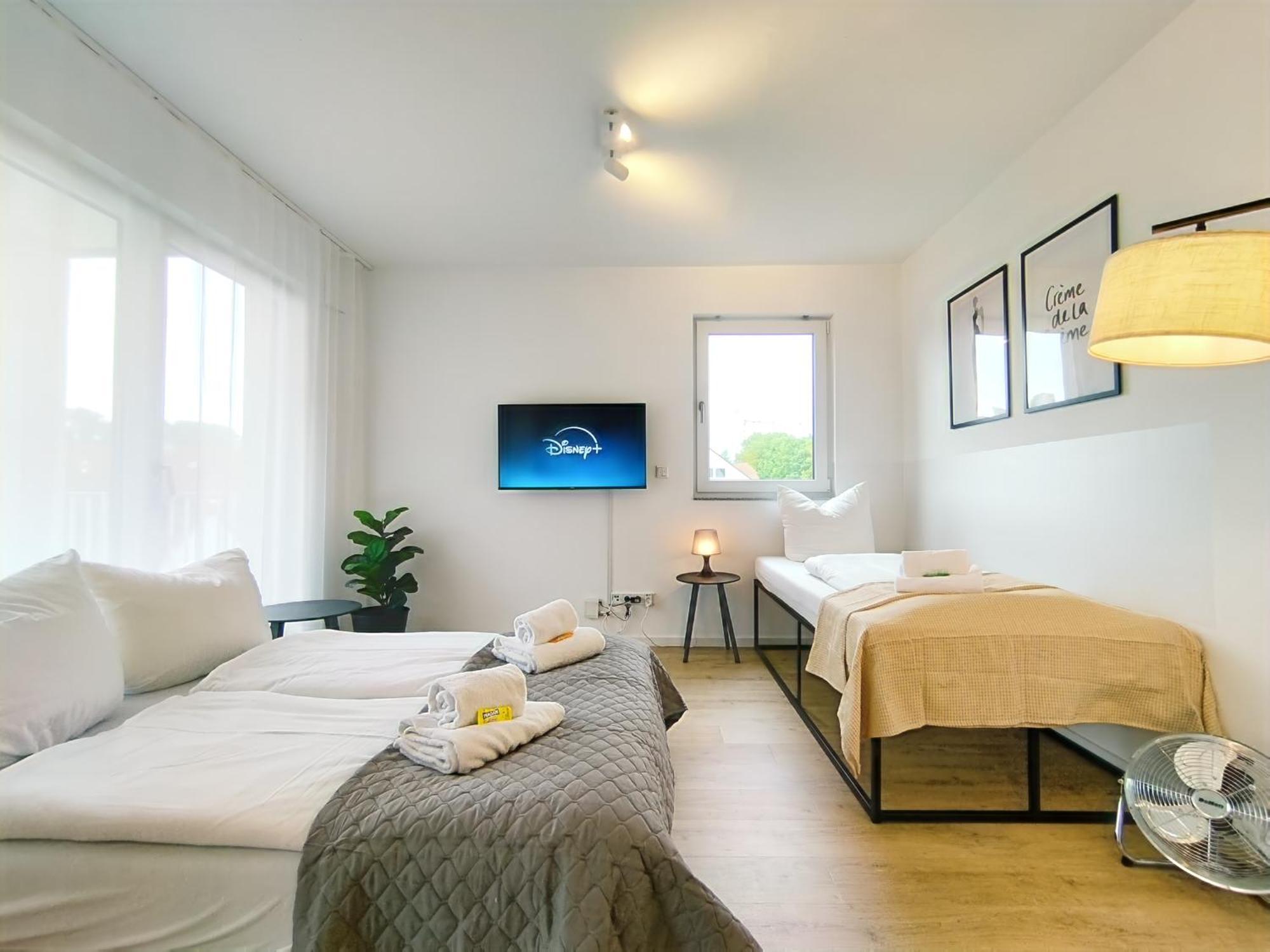 Bright Apartment Fuer Bis Zu 5 Erlangen Exterior foto