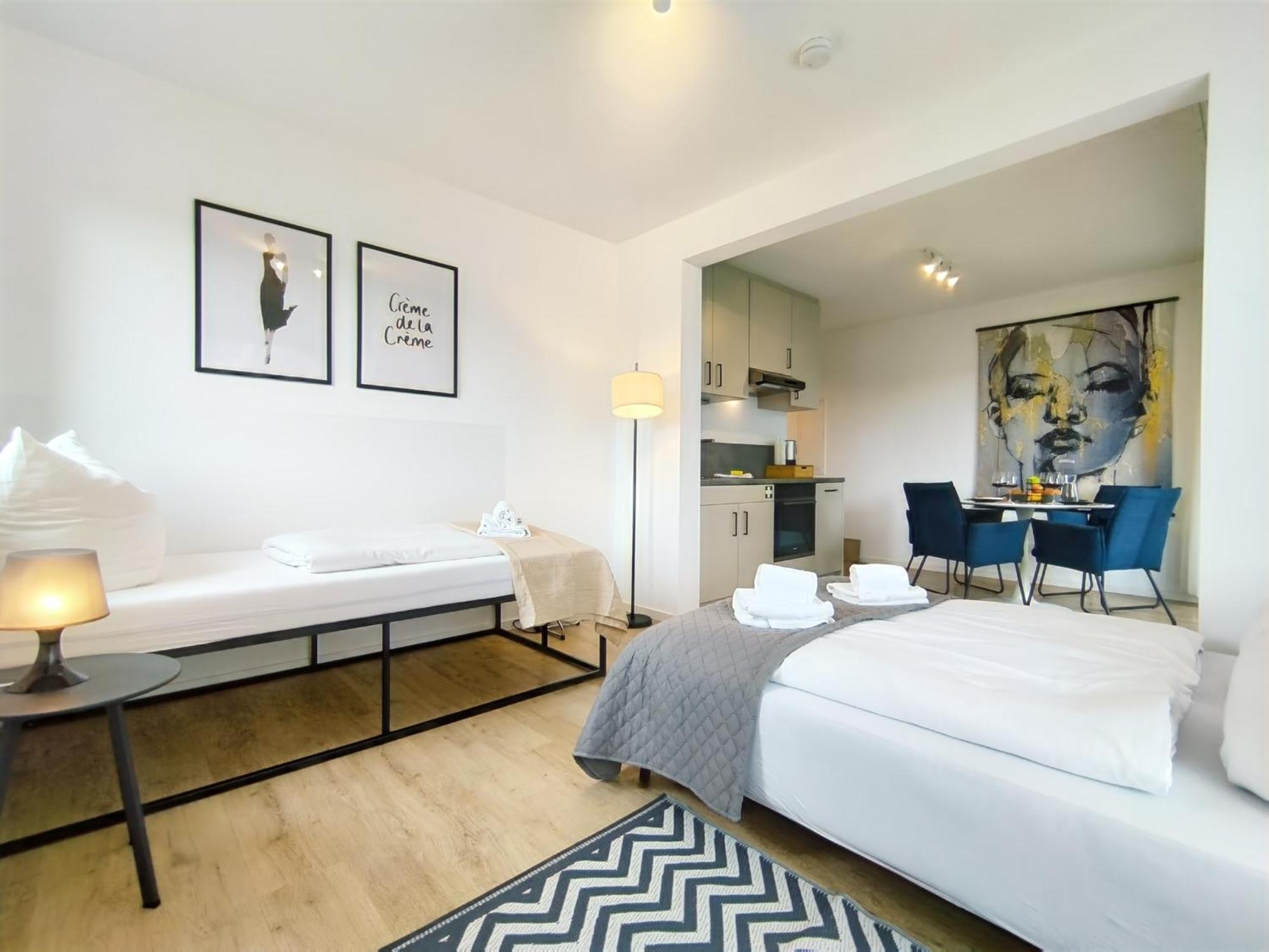 Bright Apartment Fuer Bis Zu 5 Erlangen Exterior foto